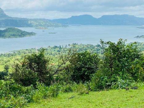 Top edge lake view plot for sale @Pavana dam near Lonavala - khandala twin hill station.