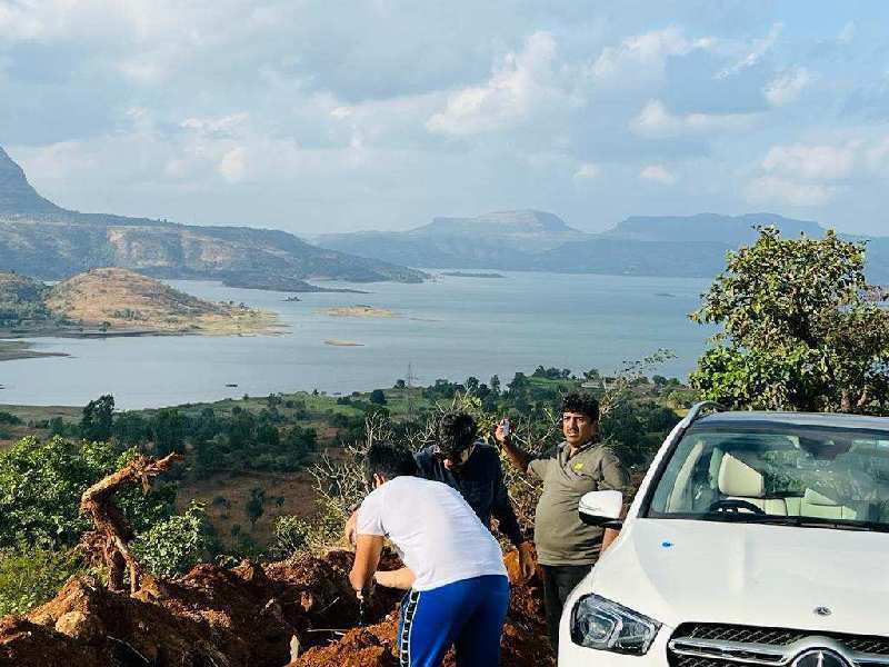 Top edge lake view plot for sale @Pavana dam near Lonavala - khandala twin hill station.