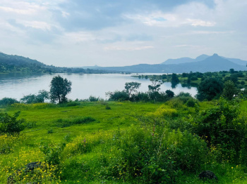 1 Acre direct pavana lake touch open plot for sale @pavana dam near lonavla-khandala twin hill station