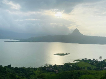 pavana lake view open plot for sale @pavana dam near lonavala hill station