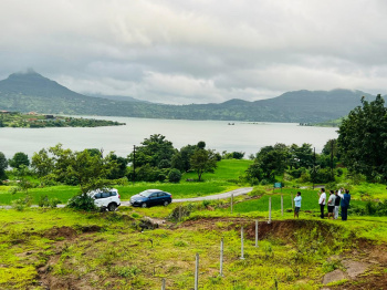 pavana lake view open plot for sale @pavana dam near lonavala hill station