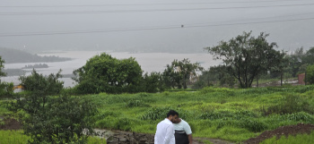 pavana lake view open plot for sale @pavana dam near lonavala hill station