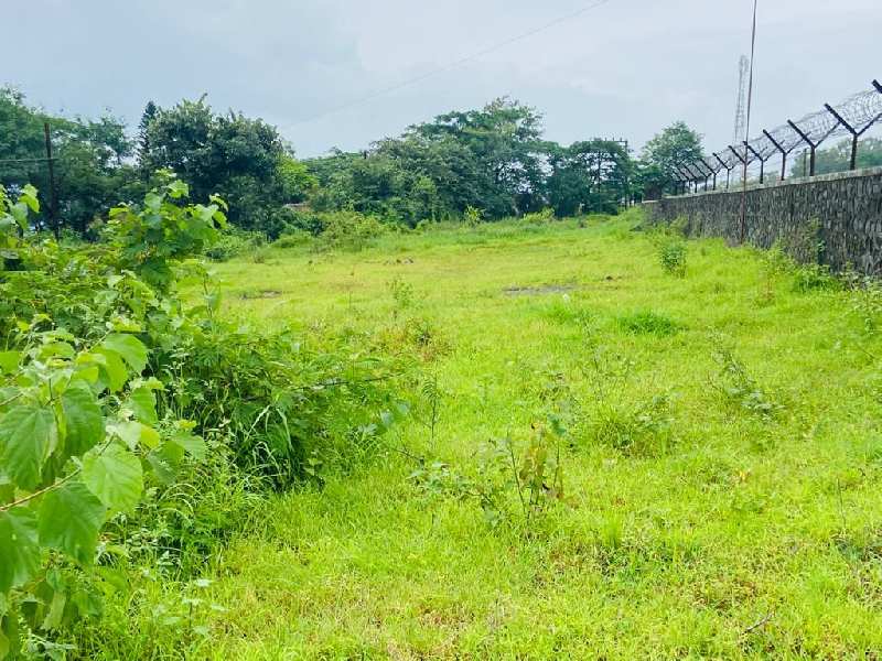 main road touch well stone fenced pavana lake view open plot for sale @Pavana dam