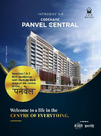 Specious 1 & 2bhk residences with multiple deck areas in the center of Old Panvel