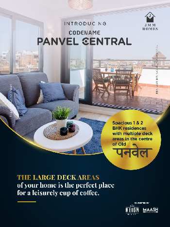 Specious 2bhk residences with multiple deck areas in the center of Panvel