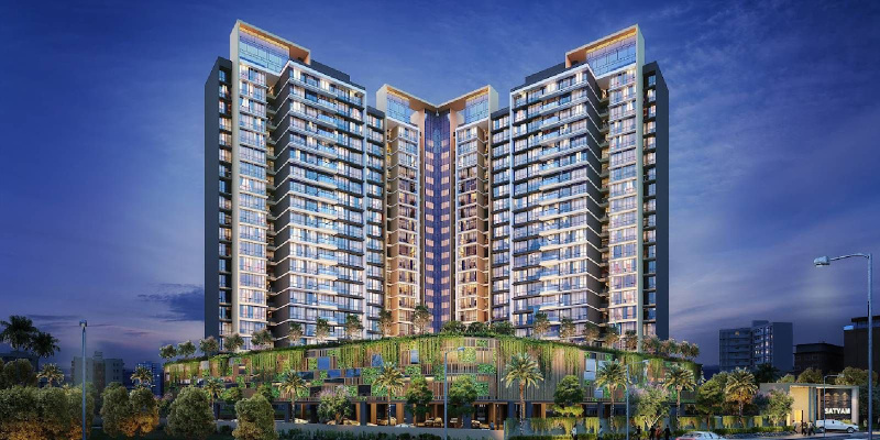 2 BHK Flats & Apartments for Sale in Kharghar, Navi Mumbai (609 Sq.ft.)