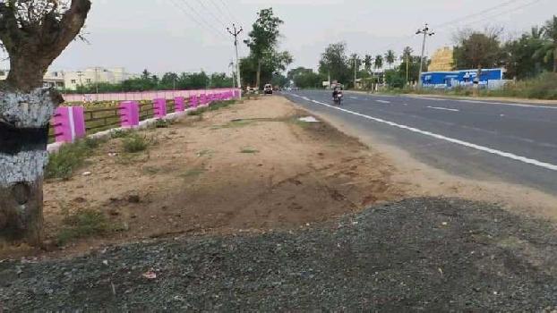 On road site.Dtcp approved plot in Dindigul to karurNH7