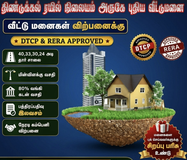 Low  investment plots in Dindigul