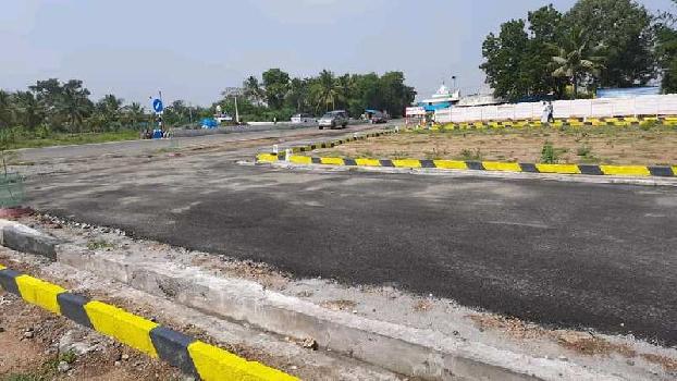 On road site, commercial plots in madurai to palani highway Nh7.