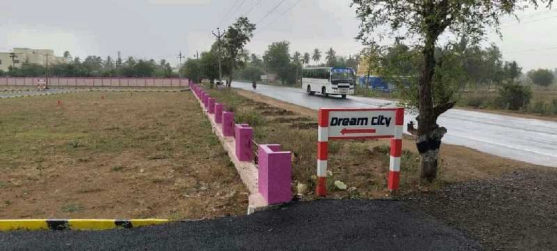 On road site, commercial plots in  Dindigul to karurNH7..