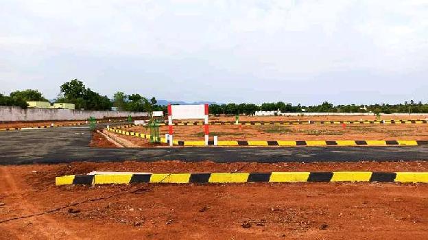 On road site.Dtcp approved plot in Dindigul