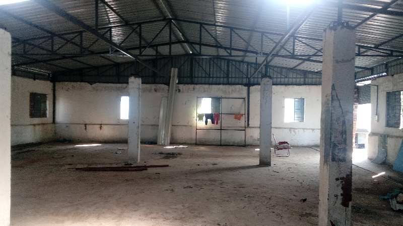 10000 sqft land & 6000 sqft  factory for sale in chakan Midc.