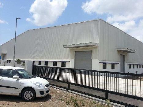 Industrial Factory Shed on Lease Rent at Chakan MIDC Pune, 42000sq.ft