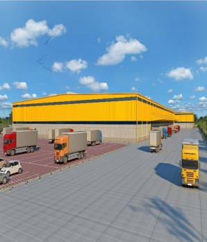 Warehouse in Logistics Parka at Palwal Haryana on BTS Model