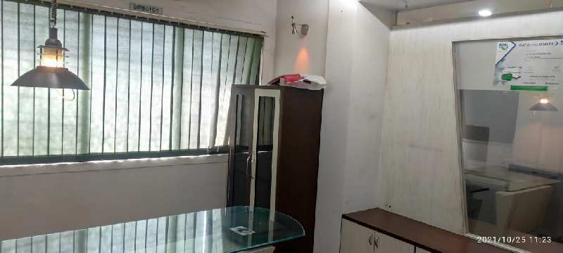 600sqf fully furnished office space for rent at state bank chowk, cidco