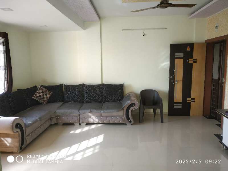 1000 sqf 2bhk furnished flat for sale at pathardi phata