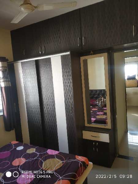 1000 sqf 2bhk furnished flat for sale at pathardi phata