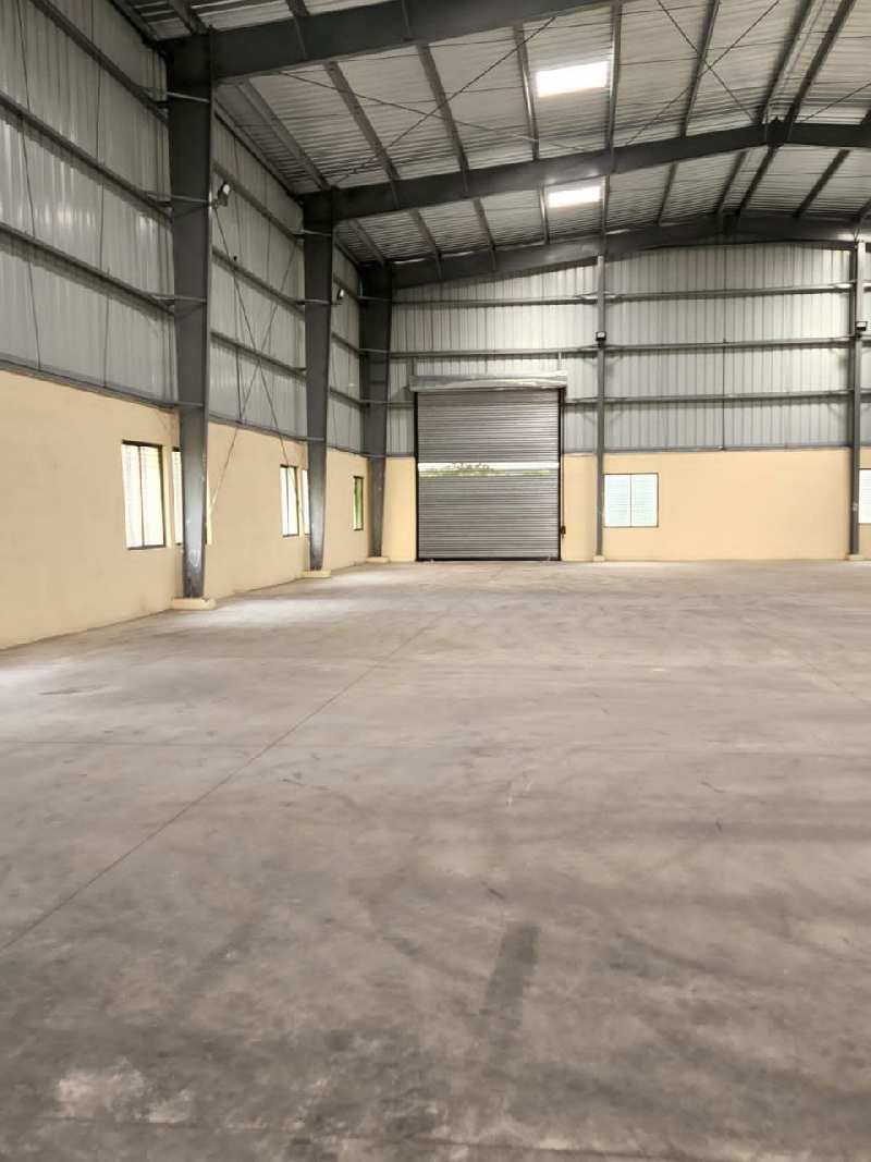 13000 sqf industrial godown ware house shade for rent in sinnar malegaon midc
