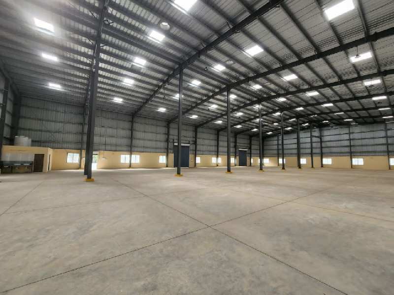 23000 sqf industrial factory godown ware house shade for rent in sinnar malegaon midc