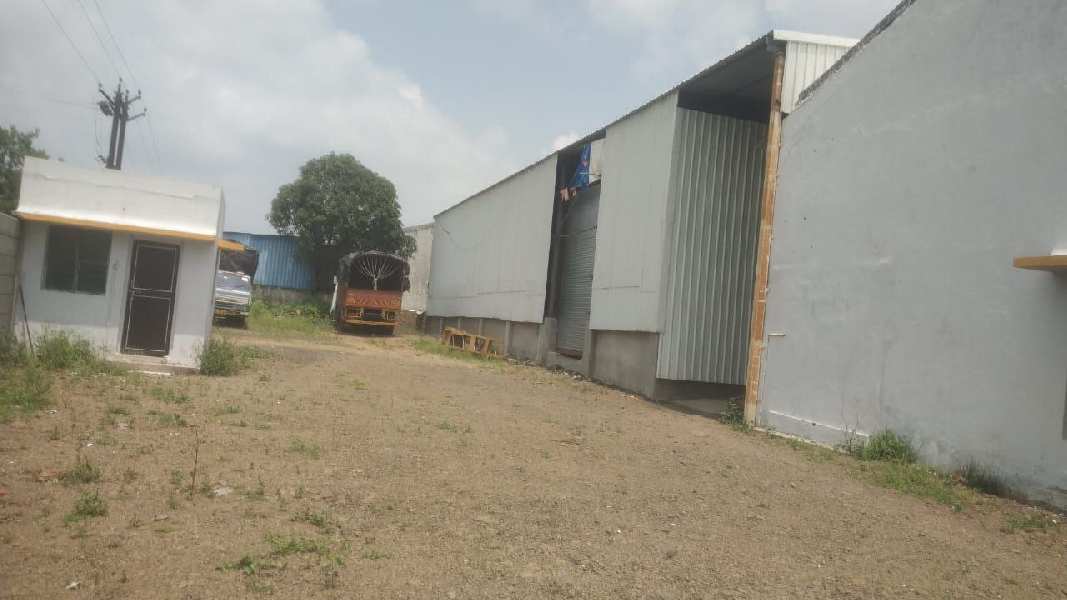 18000 sqf industrial warehouse shad for rent  in Khatvad midc Didori