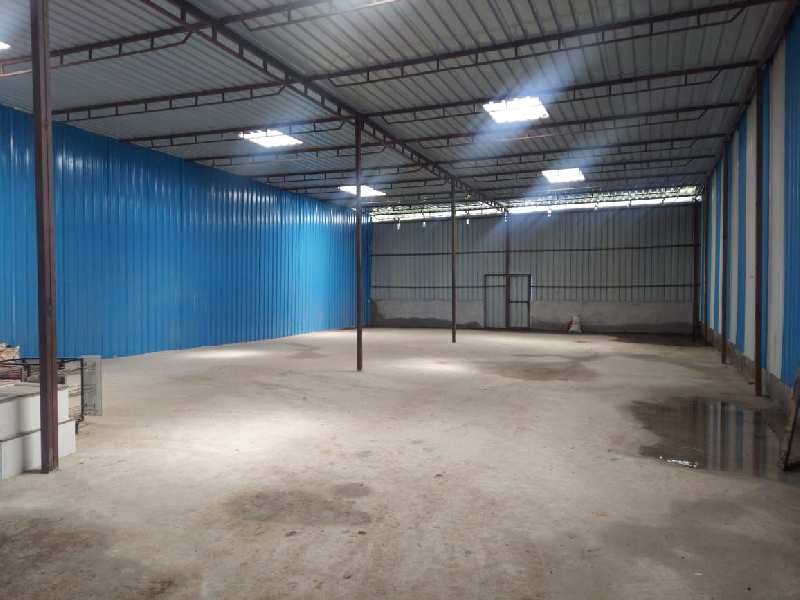 3000 sqf industrial factory shade for rent in ambad midc nashik