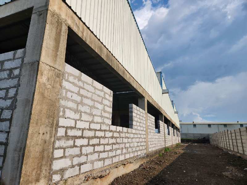 43000 sqf industrial factory shad for rent in sinnar malegaon midc