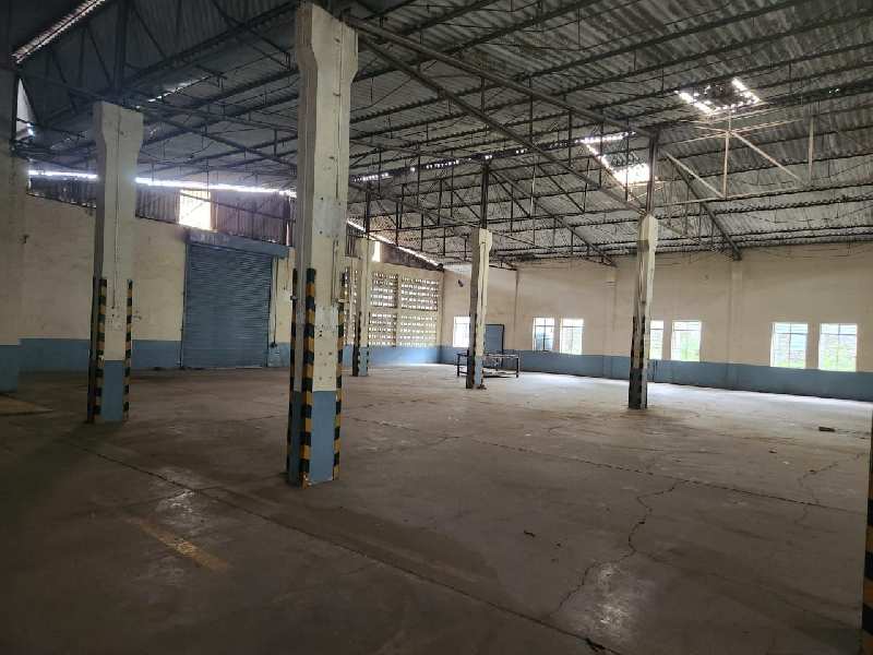 11000 sqf industrial warehouse shade for rent in satpur midc
