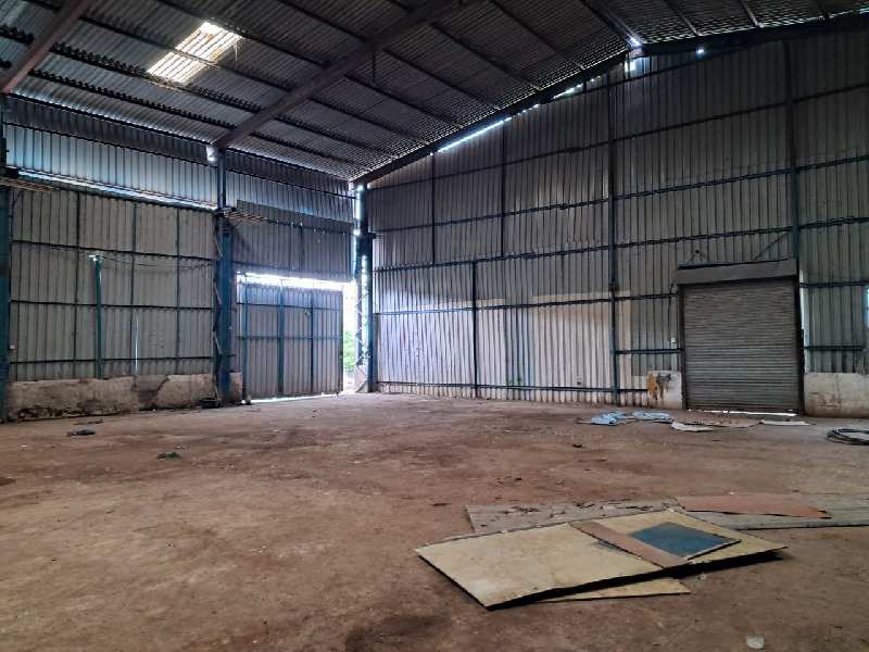 6500 sqf industrial warehouse for rent in satpur midc