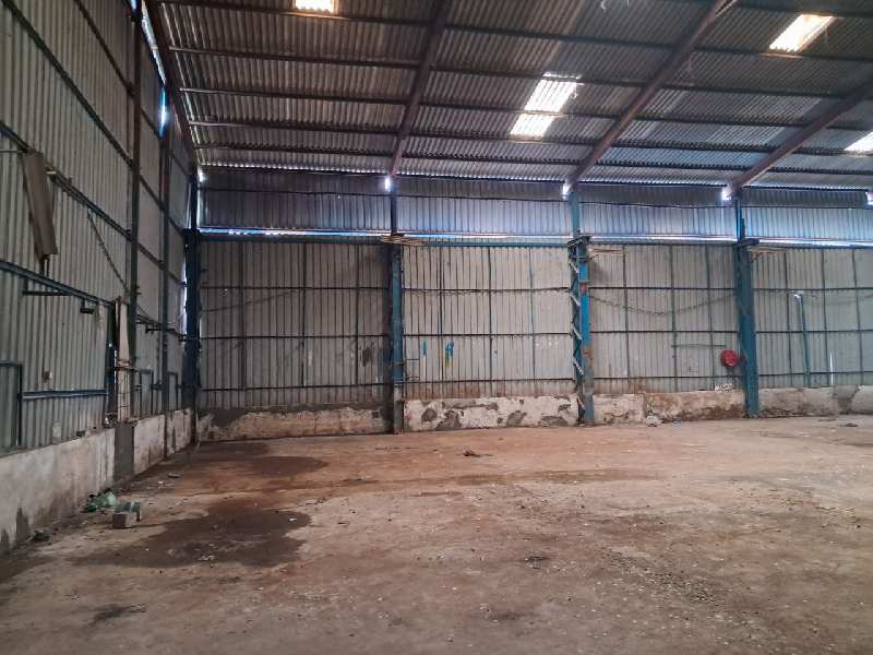 6500 sqf industrial godown for rent in satpur midc