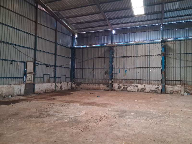6500 sqf industrial godown for rent in satpur midc