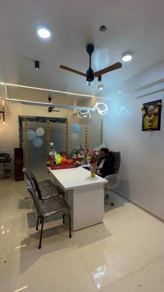 300 sqf fully furnished office space for rent in govind nagar