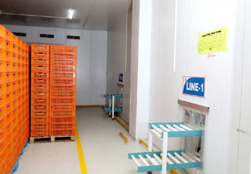 6500 sqm Ready cold storage setup for sale in Awankhed Dindori