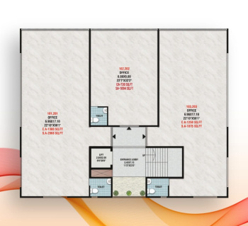 2200sqf commercial office space for sale in college road