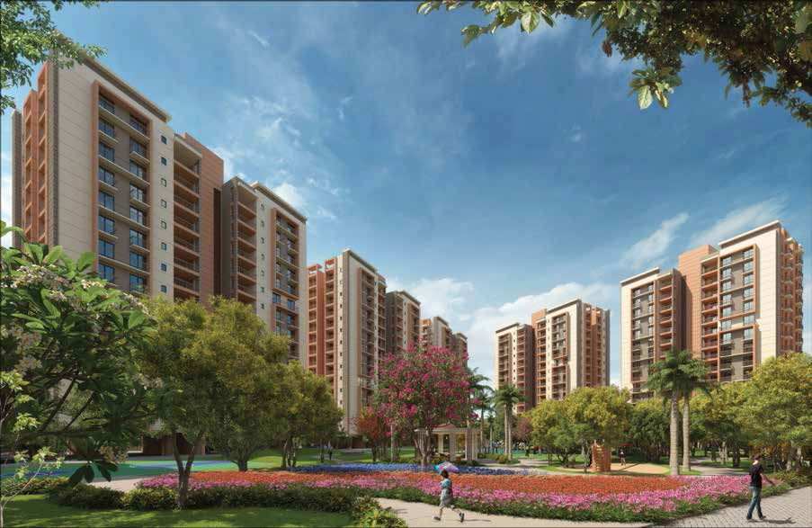 3 BHK Flats & Apartments for Sale in Sector 93, Gurgaon (1000 Sq.ft.)