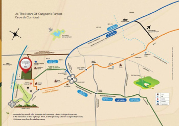 2.5 BHK Flats & Apartments for Sale in Manesar, Gurgaon (1339 Sq.ft.)