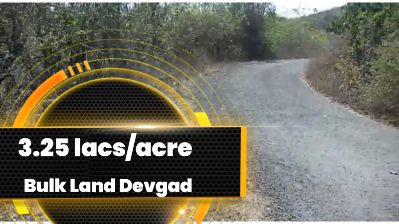 ID  166/12 The bulk land in just 3.25 Lacs per acre in Devgad Sindhudurg