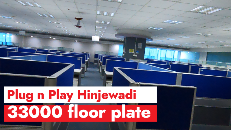ID: 058A  The Fully Furnished Plug and Play office space 31700 sq ft for rent in Hinjewadi IT Park