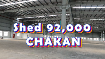 ID SA001:  Industrial Shed  92000 sq ft for rent in Chakan