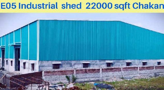 ID E05  Industrial Shed for rent in Chakan