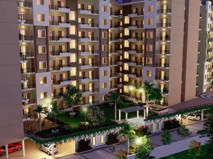 2 BHK Flats & Apartments for Sale in Gondwara, Raipur (646 Sq.ft.)