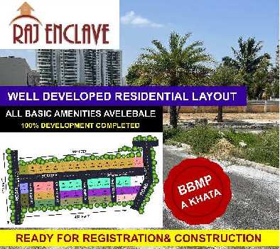 1290 Sq.ft. Residential Plot for Sale in Anekal, Bangalore
