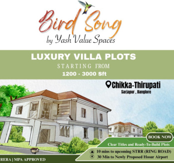 BMRDA approved plot for sale near Empyrean project Sarjapur,chikka Thirupathi