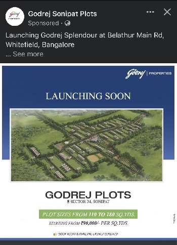 1170 Sq.ft. Residential Plot for Sale in Sector 34, Sonipat
