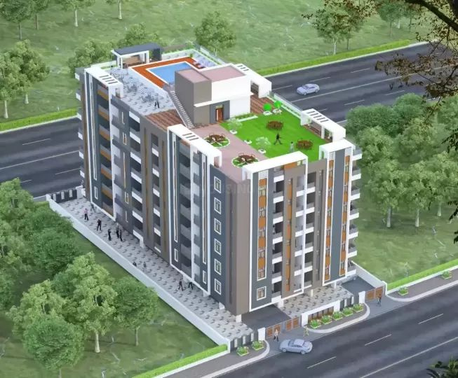 2 BHK Flats & Apartments for Sale in Jagatpura, Jaipur (1042 Sq.ft.)
