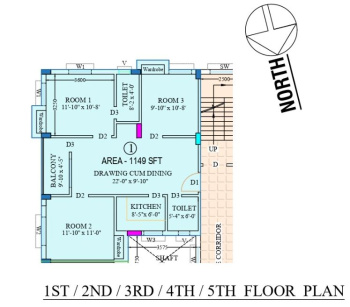 Brand New 3bhk Flat For Sale in Asansol