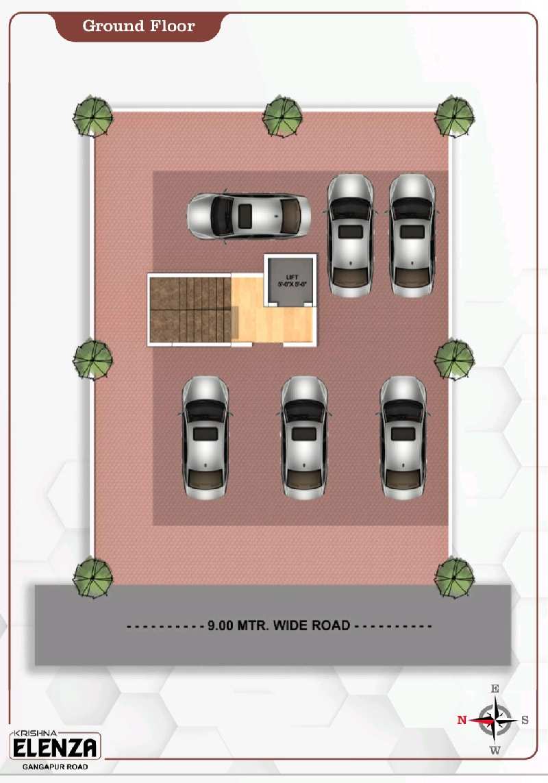 Gangapur Road prime location 3bhk Luxurious Flats 1floor 1flat pent house
