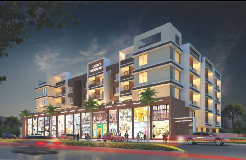 2 BHK Flats & Apartments for Sale in Jail Road, Nashik (663 Sq.ft.)