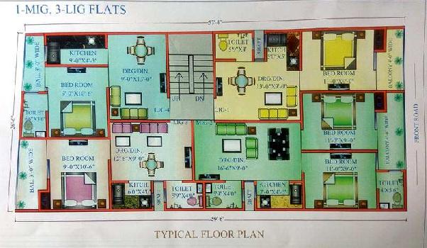 vaishno homes new project 1bhk flat in just 10lac