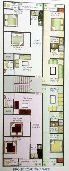 2 BHK Builder Floor for Sale in Dlf Ankur Vihar, Ghaziabad