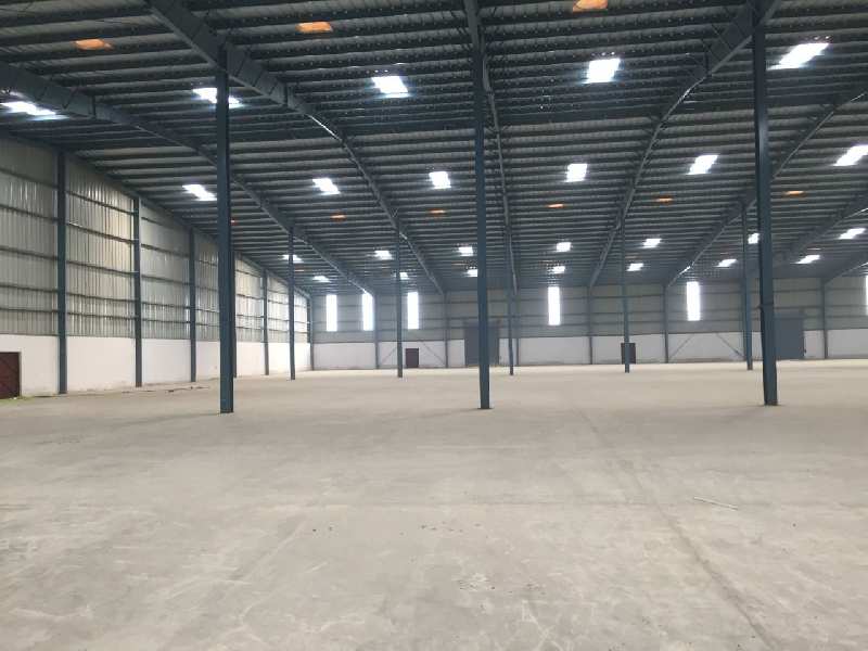 155000 Sq. Ft. Modern Industrial Shed Warehouse available for LEASE near Vapi, Gujarat.
